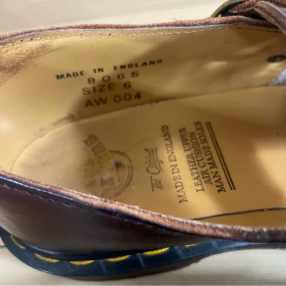 Vintage 1990s Dr Martens Mary Jane Made In England Classic 8065 Size 8 - Picture 7 of 13